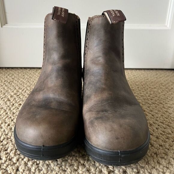 Blundstone #1351 High Top Boots in Rustic Brown - Picture 4 of 7